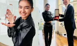 Anushka Sen awarded by Korean government for fostering Korea-India relations