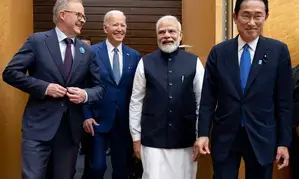 Quad leaders to use strong language on North Korea, South China Sea: US official