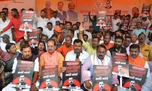 Bihar BJP protests against Rahul Gandhi over controversial remarks on reservation