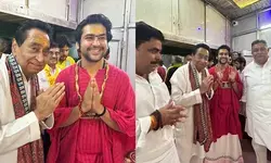 MP: Kamal Nath meets Bageshwar Dham head Dhirendra Shastri