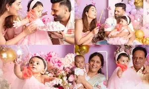 Rahul Vaidya-Disha Parmar shares special moments from their baby’s first birthday