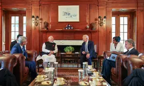 PM Modi holds bilateral talks with Biden, discusses global, regional issues: MEA (Ld)