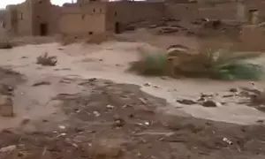 Two dead, 14 missing after floodwaters sweep away bus in Morocco