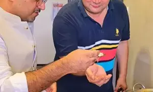 Rajesh Kumar gorges on toothsome millet lunch prepared by chef Vikas Chawla