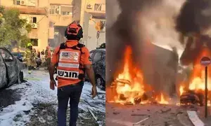 Hezbollah fires over 110 rockets into Israel