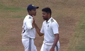Prasidh Krishna, Tanush Kotian guide India A to Duleep Trophy title