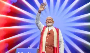 At diaspora event, PM Modi projects India as confident emergent power, accelerator of peace process (2nd Ld)