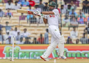 We didnt bat well in first innings: Shanto after 280-run defeat against India