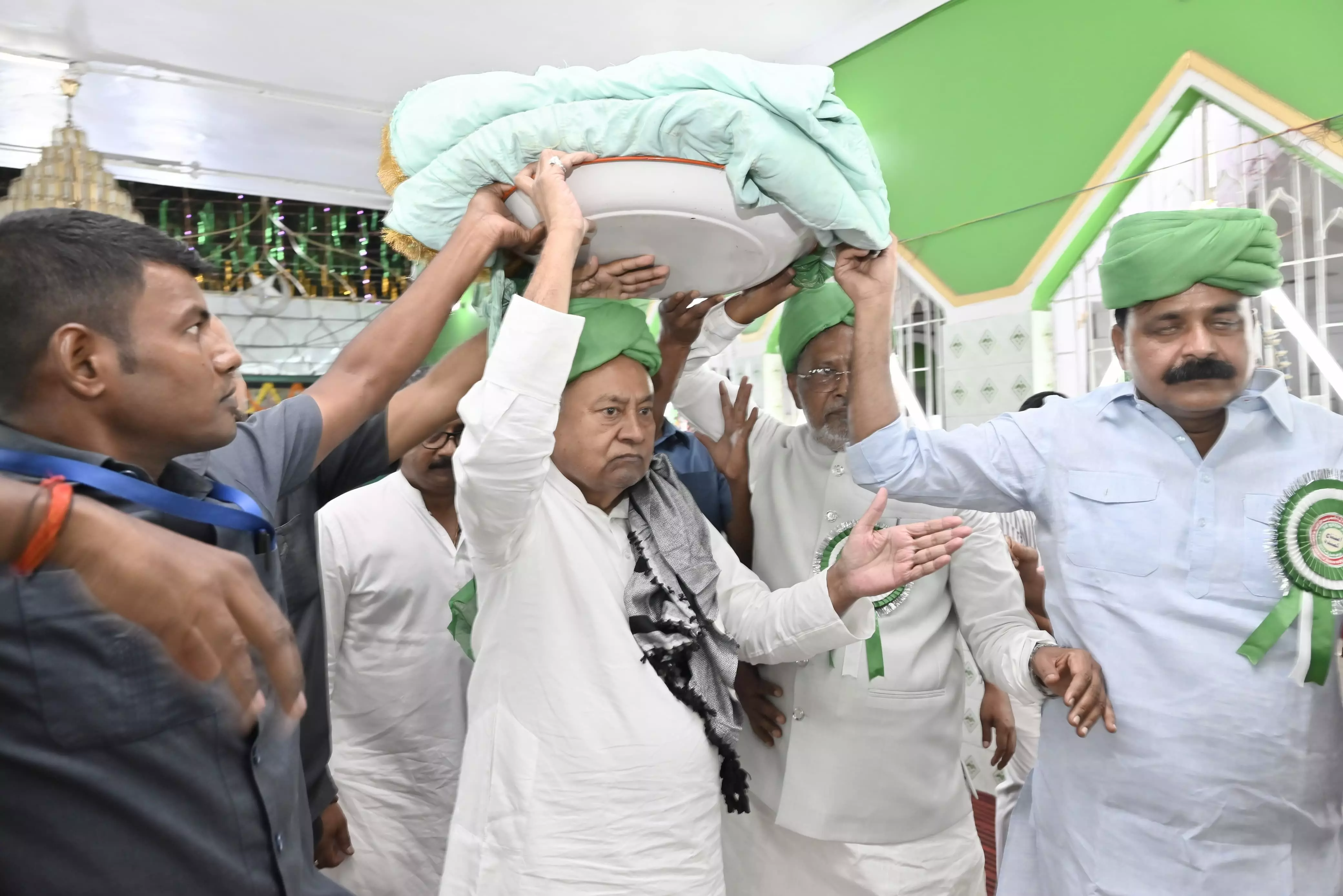 Bihar CM Nitish Kumar Visits Shrine of Hazrat Shah Jalal Shaheed Bihar CM Nitish Kumar Visits Shrine of Hazrat Shah Jalal Shaheed