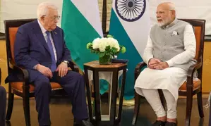 PM Modi meets Palestinian President, expresses deep concern on Gaza crisis