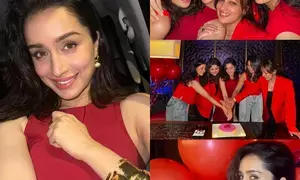 ‘Record breaking Stree’ Shraddha celebrates film’s success with her ‘magic girls’