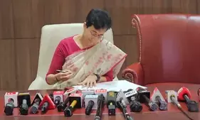 Atishi takes charge as Delhi CM echoing Ramayans symbolism