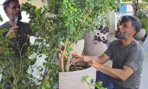 Suniel Shetty finds therapy in gardening 