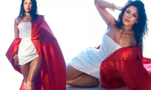 Shehnaaz Gill turns heads with striking photoshoot in chic white dress