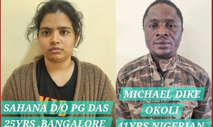 Nigerian national held in Bluru, drugs worth Rs 1.5 cr seized