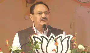 JP Nadda slams Cong, JMM for corruption, nepotism at Jharkhand rally