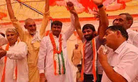 Bajrang Punia slams BJP for failing sports, health sectors during campaign in Haryana