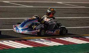 Atiqa Mir takes pole position in IAME Pre-Season Cup 2024 karting