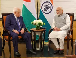 On eve of UN address, PM Modi meets leaders of Palestine, Nepal, Kuwait (Ld) On eve of UN address, PM Modi meets leaders of Palestine, Nepal, Kuwait (Ld)