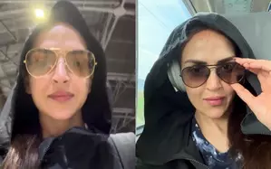 Esha Deol travels by Vande Bharat: Taking a train ride after a really long time Esha Deol travels by Vande Bharat: Taking a train ride after a really long time