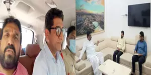 BRS MLAs stopped from visiting Hyderabads Gandhi Hospital, arrested BRS MLAs stopped from visiting Hyderabads Gandhi Hospital, arrested