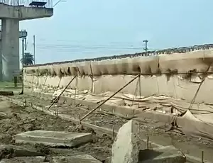 Samastipur bridge row: Construction firm, Bihar govt say span did not collapse; Opp seeks answers Samastipur bridge row: Construction firm, Bihar govt say span did not collapse; Opp seeks answers