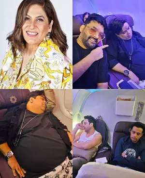 Archana Puran Singh shares hilarious video of The Great Indian Kapil  Show teams quirky flight snoozes