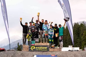 INDE Racing finishes on podium in FIM E-Xplorer World Cup