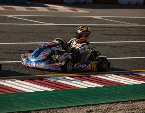 Atiqa Mir takes pole position in IAME Pre-Season Cup 2024 karting