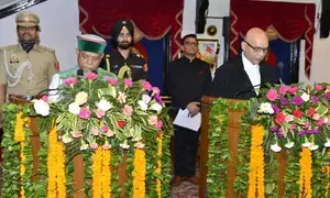 Justice Rajiv Shakdher sworn in as Chief Justice of HP High Court