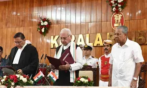 Nitin Madhukar Jamdar sworn in as the Chief Justice of Kerala High Court