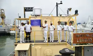 Indian Navy gets fifth missile and ammunition barge