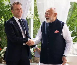Macron backs India for permanent UNSC membership, calls for comprehensive reforms Macron backs India for permanent UNSC membership, calls for comprehensive reforms