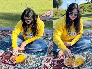 Zareen Khan captures essence of Kashmir in throwback video enjoying sarson da saag Zareen Khan captures essence of Kashmir in throwback video enjoying sarson da saag