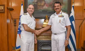 India & Greece discuss navy partnership and maritime security cooperation