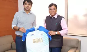 Two-time Olympic medallist Neeraj Chopra meets Sports Minister