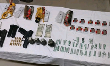 Terror module busted in J&K’s Awantipora, arms & ammunition recovered