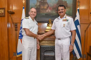 India & Greece discuss navy partnership and maritime security cooperation