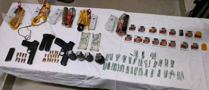 Terror module busted in J&K’s Awantipora, arms & ammunition recovered