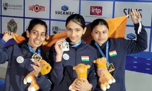 Indian shooters kickstart Junior World Cship campaign with two gold