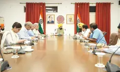 Punjab CM Mann discharged from Fortis Hospital, back to work