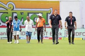 Green Park Stadium’s poor drainage system sparks outrage after no show on day three