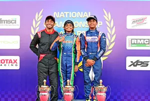 National Karting Championship: Ruhaan Alva regains Senior Max title