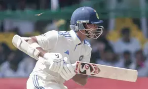 2nd Test: Jaiswals record-breaking fifty powers India to 138/2 at tea