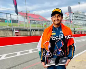 Sai Sanjay teams up with Callum Davies for a stunning podium position in British GT Championships GT4 Silver Class