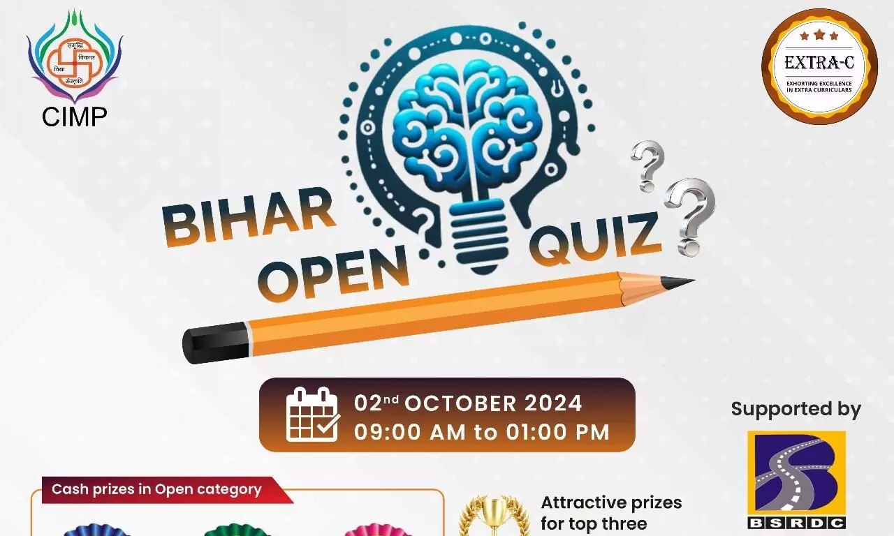 Bihar Open Quiz Contest 2024 Set to Thrill on Gandhi Jayanti Bihar Open Quiz Contest 2024 Set to Thrill on Gandhi Jayanti