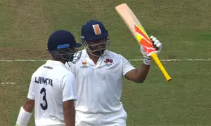 Irani Cup 2024: Rahane, Sarfaraz stabilize Mumbai innings to reach 237/4 on Day 1