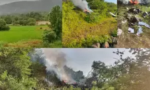 2 pilots, engineer perish as Heritage Aviation chopper crashes in Pune; DGCA probes (Ld)