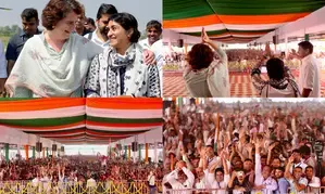 Priyanka campaigns for Vinesh Phogat in Julana, shares personal story to strike chord