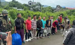 11 Kuki-Zo inmates released on bail escorted to Kangpokpi: Officials